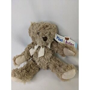 Nat Jules Forever My Teddy Mini Bear Plush 8 Inch 2016 Tan Stuffed Animal